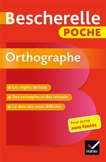 Front cover_Bescherelle poche orthographe : pour écrire sans fautes