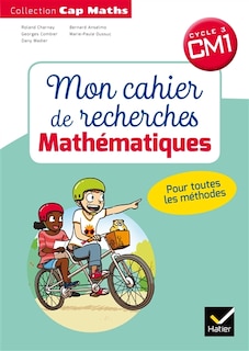 Front cover_Mon cahier de recherches mathématiques : CM1, cycle 3