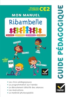 Front cover_Ribambelle : étude de la langue CE2 : guide pédagogique