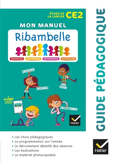 Front cover_Ribambelle : étude de la langue CE2 : guide pédagogique
