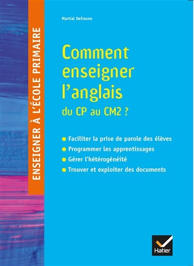Front cover_Comment enseigner l'anglais du CP au CM2 ?