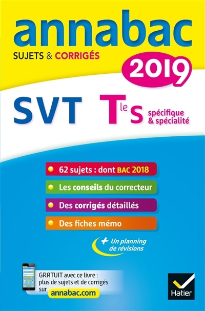 Couverture_SVT terminale S, sp&eacute;cifique & sp&eacute;cialit&eacute;
