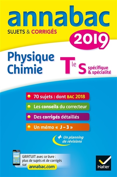 Couverture_Physique chimie terminale S, sp&eacute;cifique & sp&eacute;cialit&eacute;