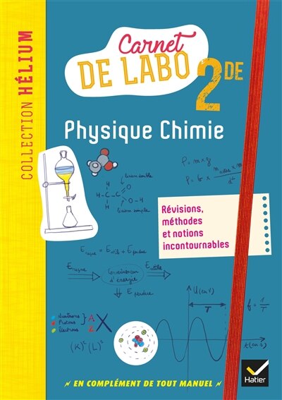 Front cover_Physique chimie 2de : carnet de labo