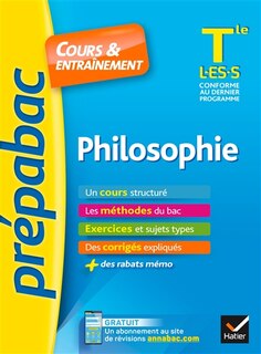 Front cover_Philosophie terminale L, ES, S