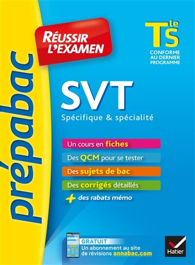Couverture_SVT Terminale S sp&eacute;cifique & sp&eacute;cialit&eacute;