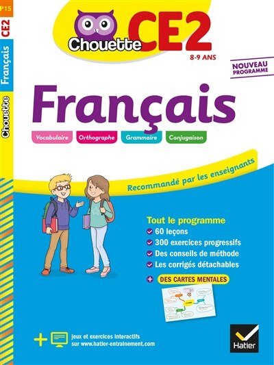 Front cover_Français CE2, 8-9 ans : nouveau programme