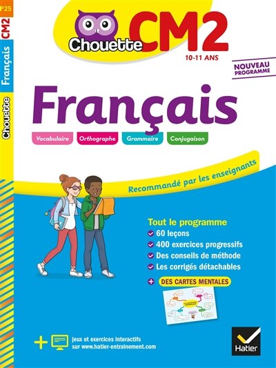 Front cover_Français CM2, 10-11 ans : nouveau programme