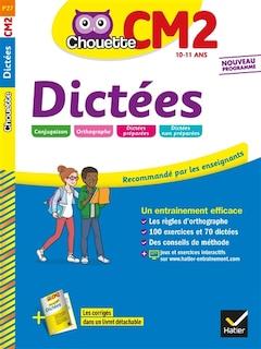 Front cover_Dictées CM2, 10-11 ans