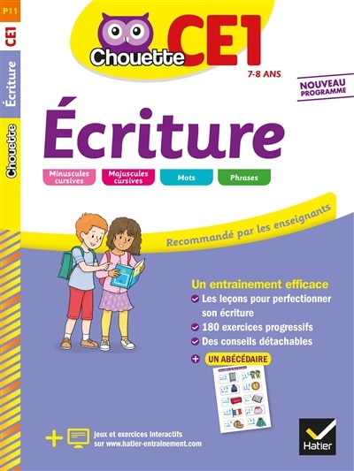 Front cover_Ecriture CE1, 7-8 ans