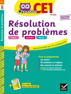 Front cover_Résolution de problèmes CE1, 7-8 ans