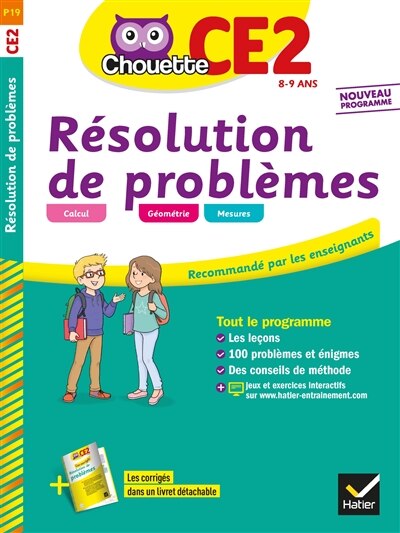 Front cover_Résolution de problèmes CE2, 8-9 ans