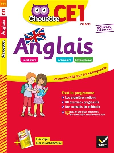 Front cover_Anglais CE1, 7-8 ans