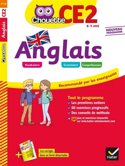 Front cover_Anglais CE2, 8-9 ans
