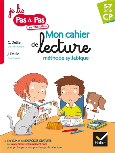 Couverture_Mon cahier de lecture méthode syllabique