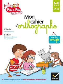 Couverture_Mon cahier d'orthographe