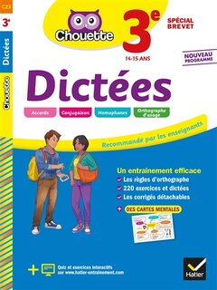 Couverture_Dict&eacute;es 3e, 14-15 ans
