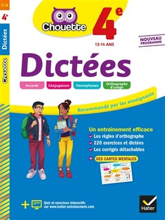 Front cover_Dict&eacute;es 4e, 13-14 ans