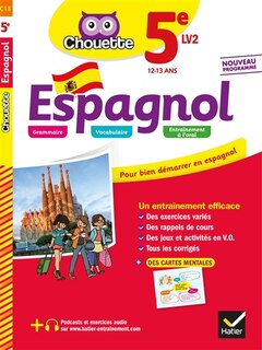 Front cover_Espagnol 5e LV2, 12-13 ans