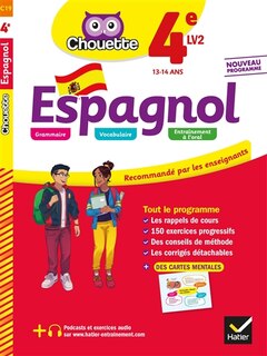 Front cover_Espagnol 4e LV2, 13-14 ans
