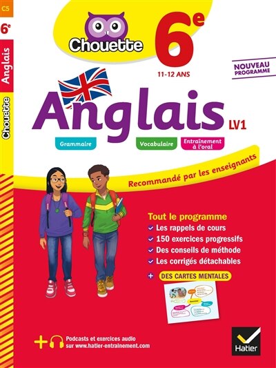 Front cover_Anglais LV1 6e, 11-12 ans