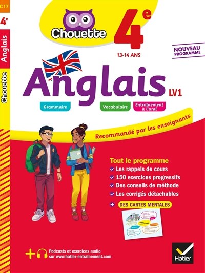 Front cover_Anglais 4e LV1, 13-14 ans