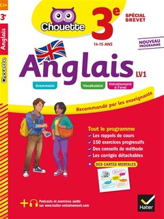 Couverture_Anglais LV1 3e, 14-15 ans