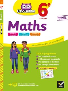 Front cover_Maths 6e, 11-12 ans
