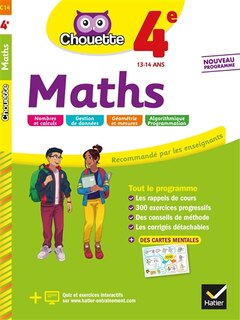 Front cover_Maths 4e, 13-14 ans