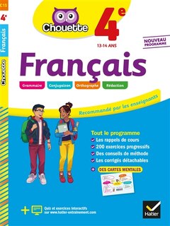 Front cover_Fran&ccedil;ais 4e, 13-14 ans