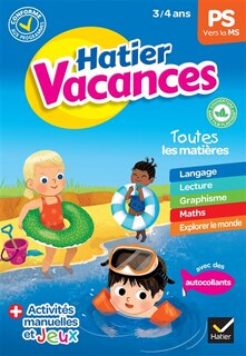 Couverture_Hatier vacances, PS vers la MS, 3-4 ans