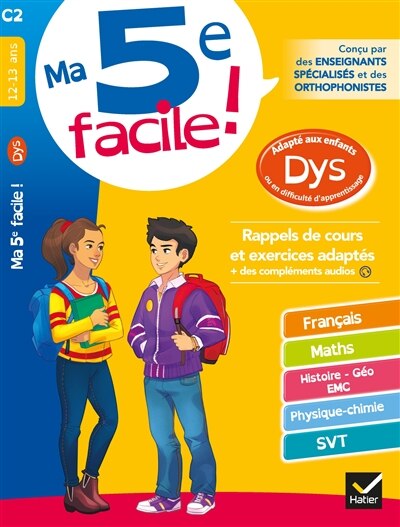 Front cover_Ma 5e facile !