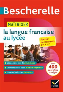 Front cover_Maîtriser la langue française au lycée