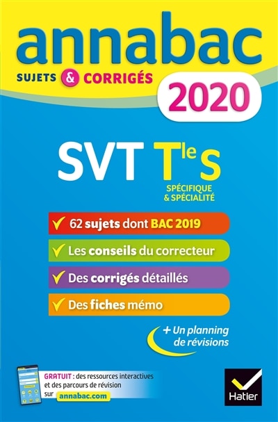 Couverture_SVT terminale S, sp&eacute;cifique & sp&eacute;cialit&eacute;