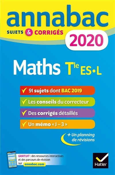 Couverture_Maths terminale ES, L
