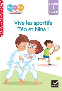 Couverture_Vive les sportifs ! : niveau 1, GS, CP