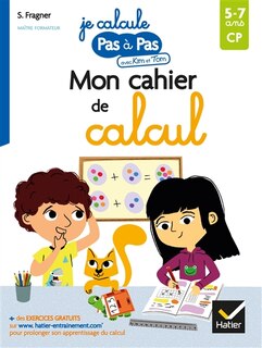 Couverture_Mon cahier de calcul, CP, 5-7 ans
