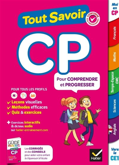 Front cover_Tout savoir CP