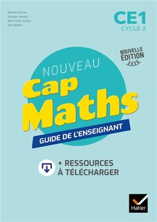 Front cover_Nouveau Cap maths CE1, cycle 2 : guide de l'enseignant + ressources à télécharger : 2020