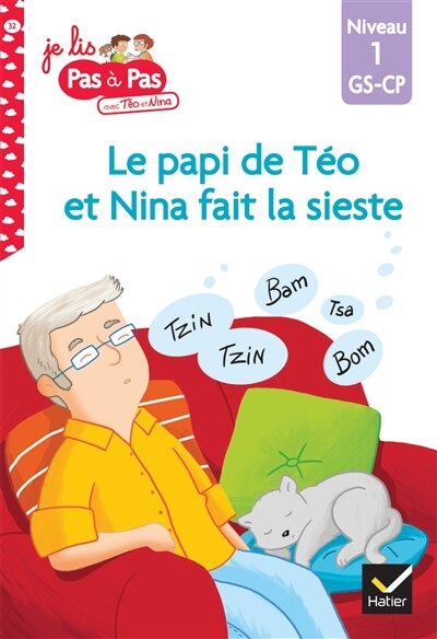Front cover_Le papi de Téo et Nina fait la sieste