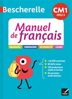 Couverture_Bescherelle manuel de français CM1 cycle 3