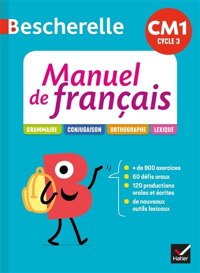 Couverture_Bescherelle manuel de français CM1 cycle 3