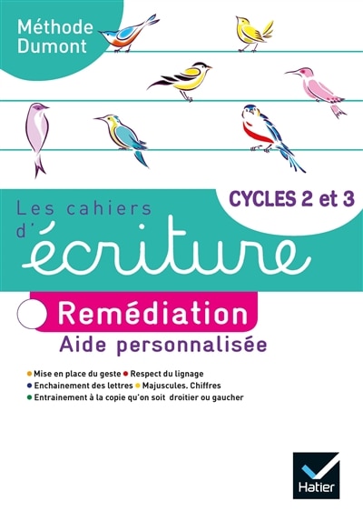 Front cover_Les cahiers d'écriture cycles 2 et 3