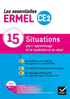 Front cover_Les essentielles Ermel CE2 : 15 situations pour l'apprentissage de la numération et du calcul