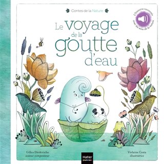 Couverture_Le voyage de la goutte d'eau : CD & MP3