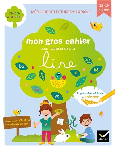 Front cover_Mon gros cahier pour apprendre à lire