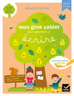 Front cover_Mon gros cahier pour apprendre à écrire