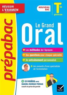 Front cover_Le grand oral, terminale générale