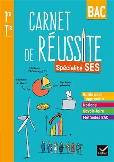 Front cover_Mon carnet de réussite bac spécialité SES 1re, terminale