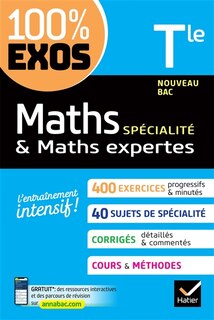 Front cover_Maths spécialité & maths expertes, terminale